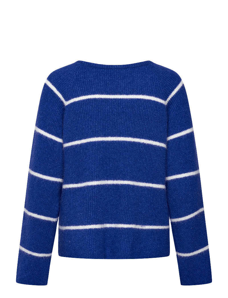 American Vintage - VITOW - sviitrid - royal blue, white stripes - 1