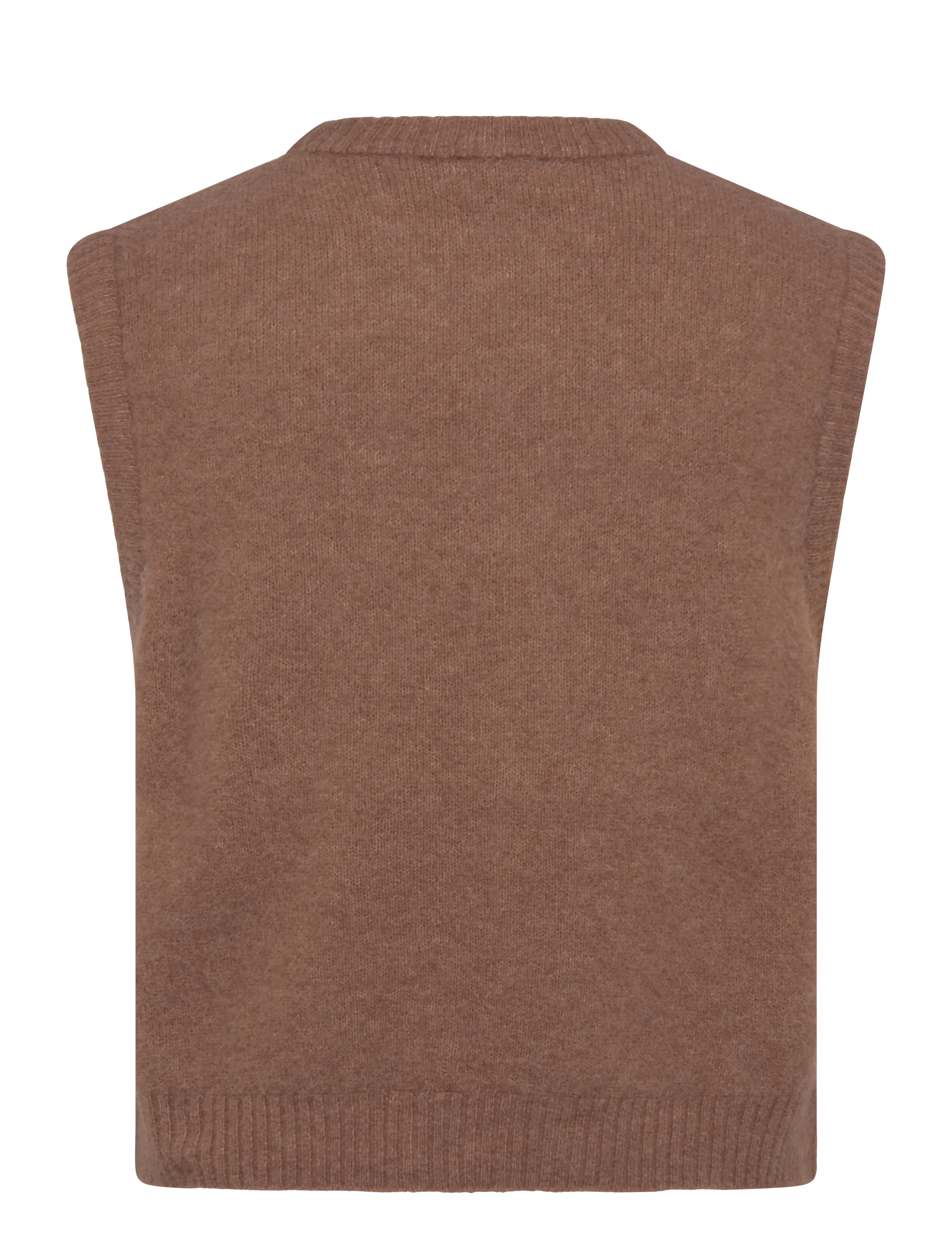 American Vintage - VITOW - gestrickte westen - chocolat chine - 2