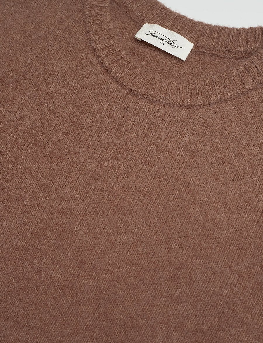 American Vintage - VITOW - strickwesten - chocolat chine - 5
