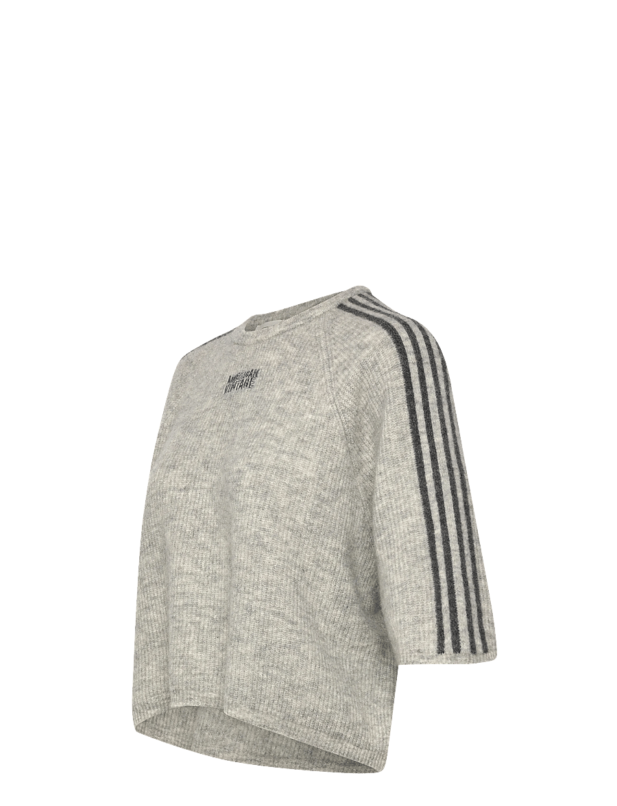 American Vintage - VITOW - pullover - gris clair chine - 3