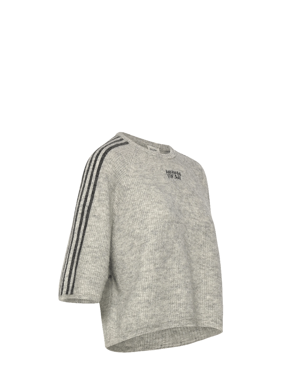 American Vintage - VITOW - pullover - gris clair chine - 4