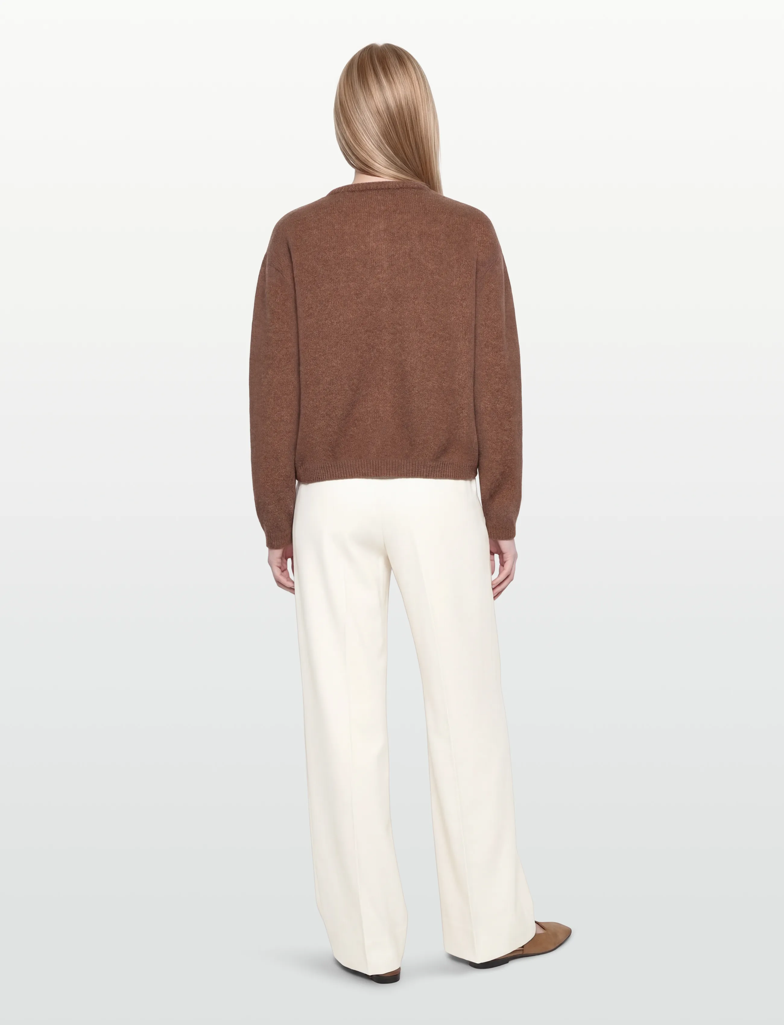 American Vintage - VITOW - cardigans - chocolat chine - 4