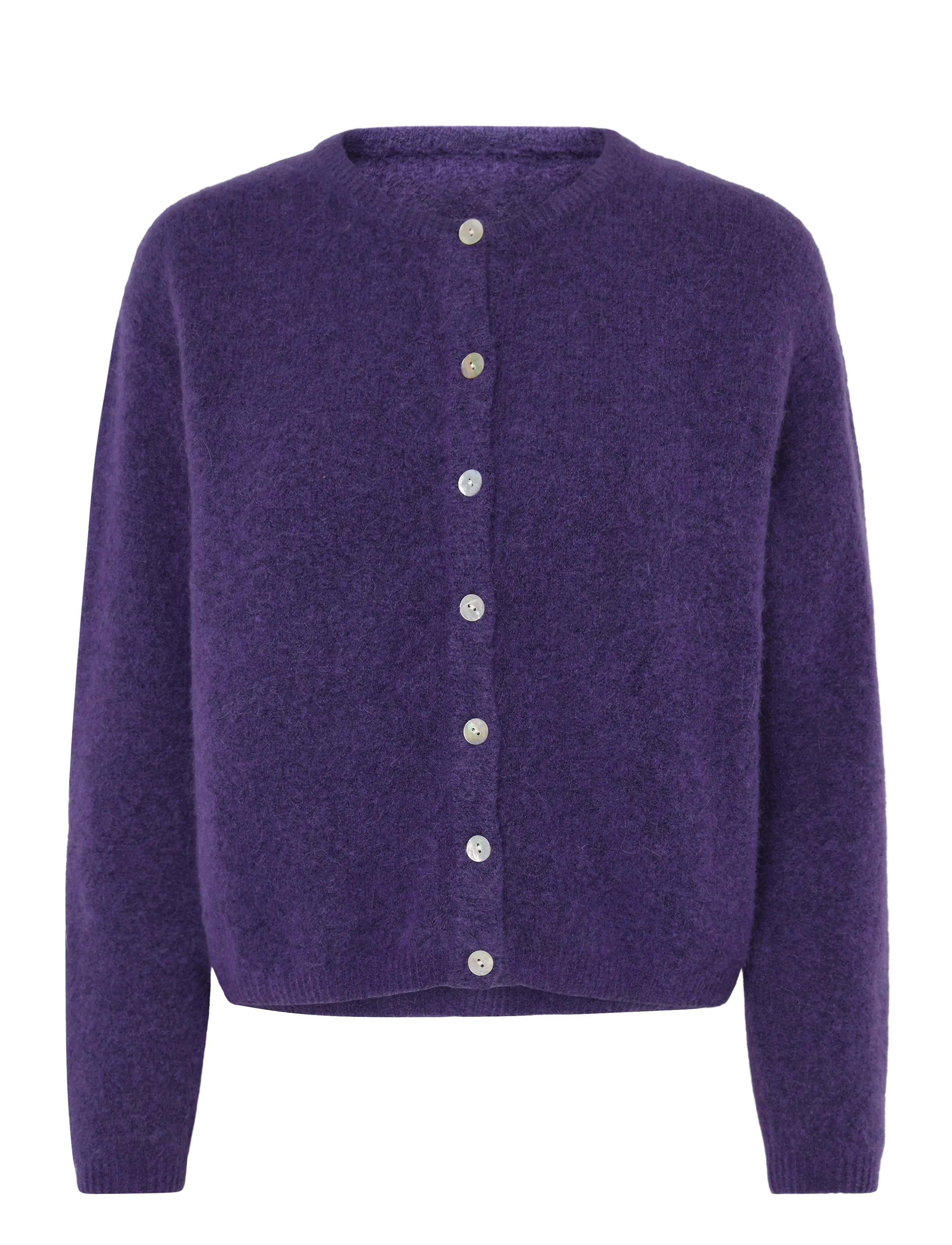 American Vintage VITOW - Cardigans - COSMOS / purple