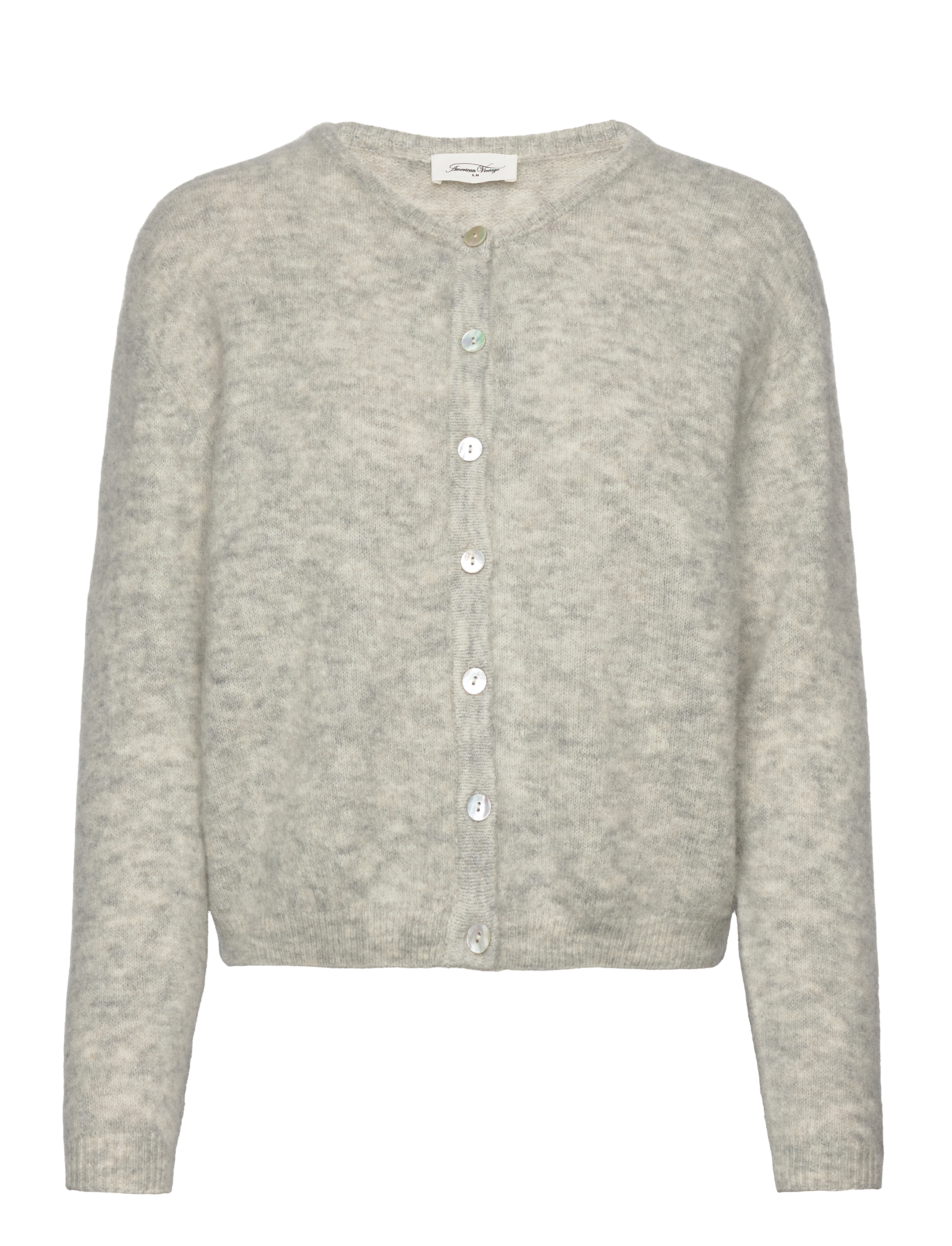 American Vintage - VITOW - cardigans - gris clair chine - 0