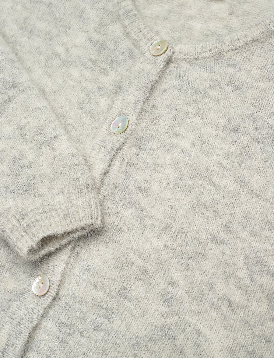 American Vintage - VITOW - cardigans - gris clair chine - 2