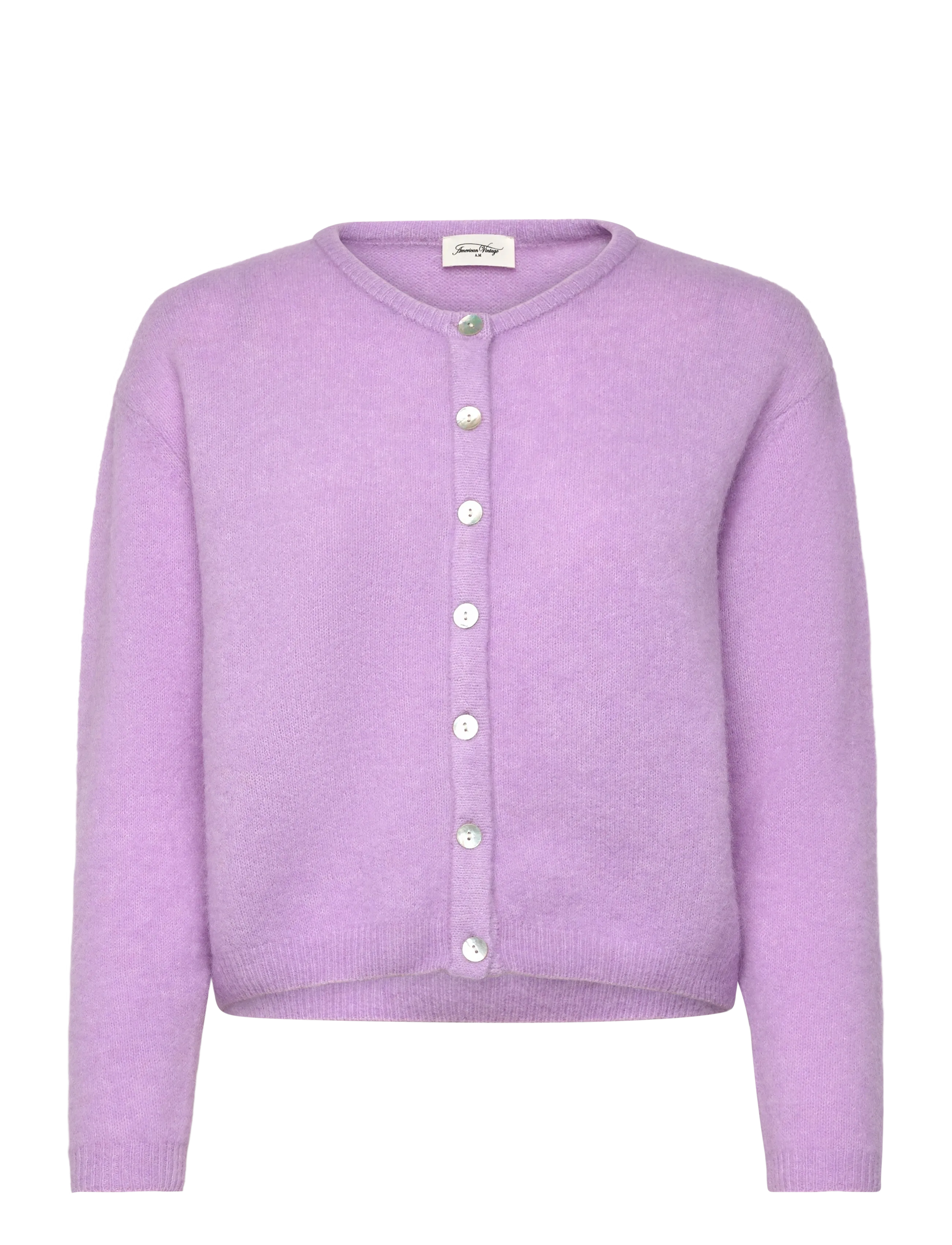 American Vintage VITOW - Cardigans - LAVANDE CHINE / purple