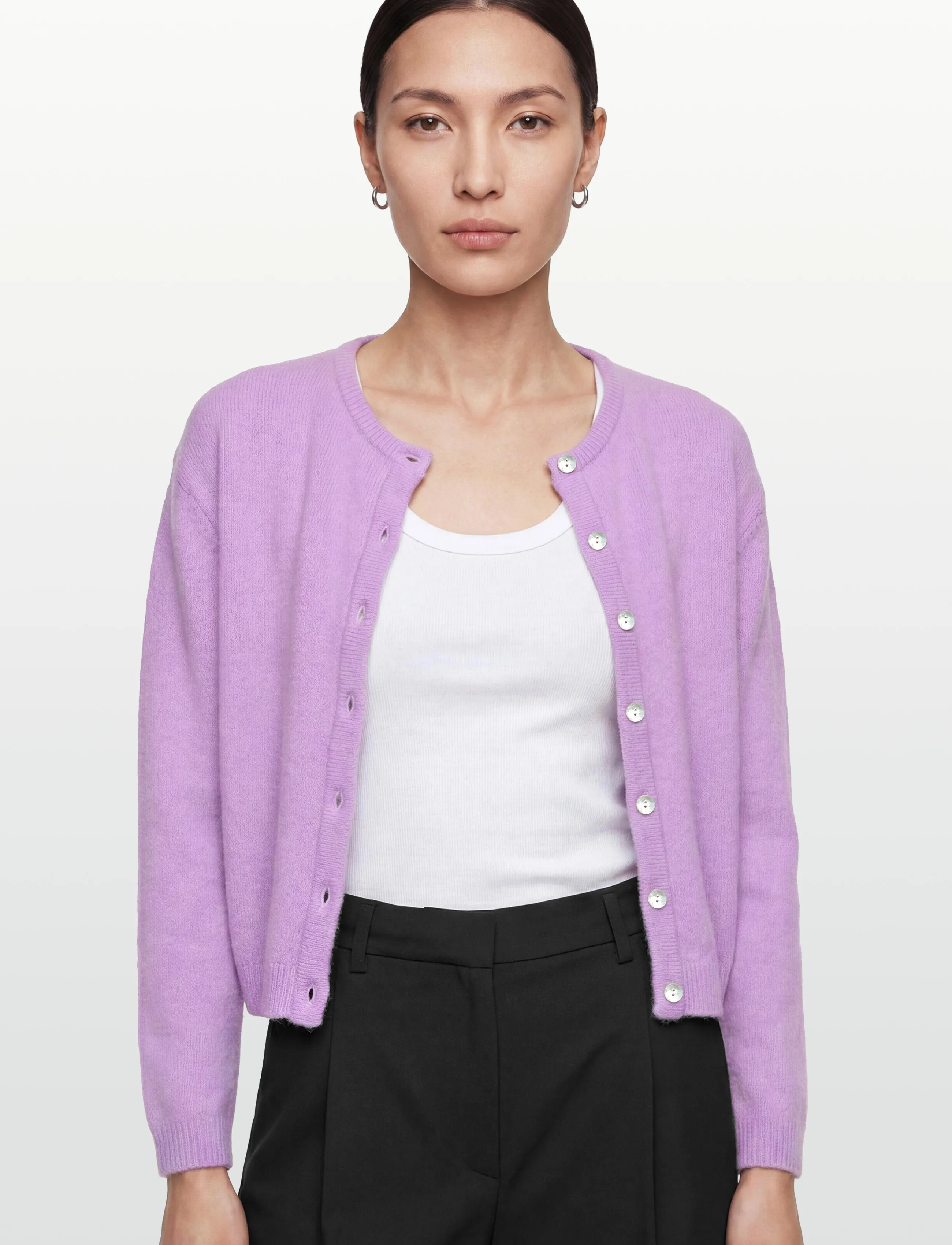 American Vintage - VITOW - cardigans - lavande chine - 3