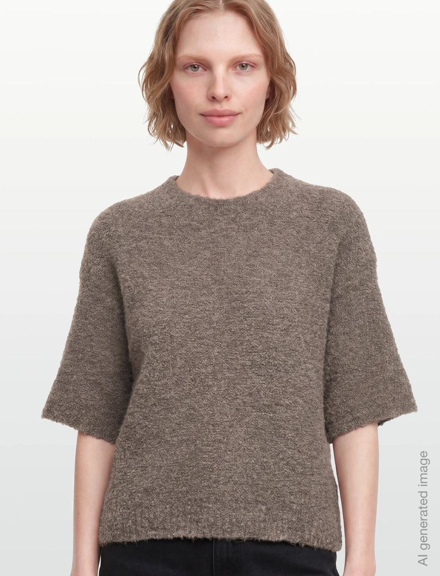 American Vintage - ZOLLY - pullover - mole melange - 3
