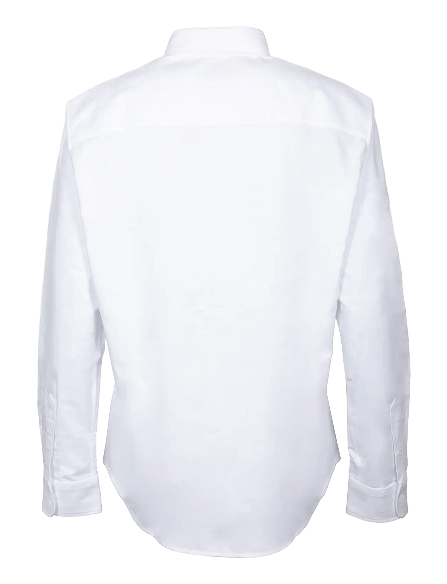 AMI - Oxford Shirt Classic Fit - ametlikud särgid - white - 2
