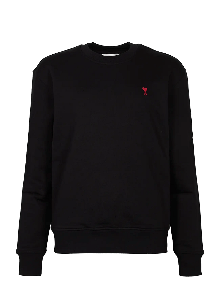 AMI - Ami De Coeur Sweatshirt - sweatshirts - black - 1