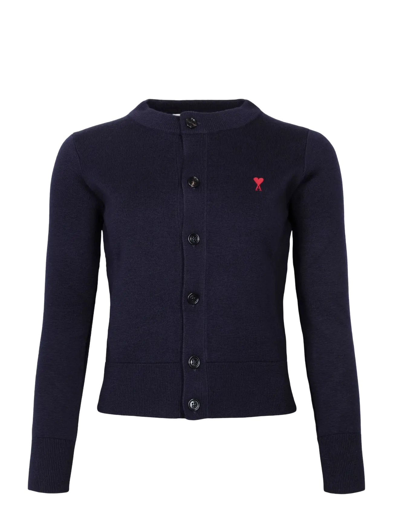 AMI Ami De Coeur Cardigan - Strickjacken - BLACK / black