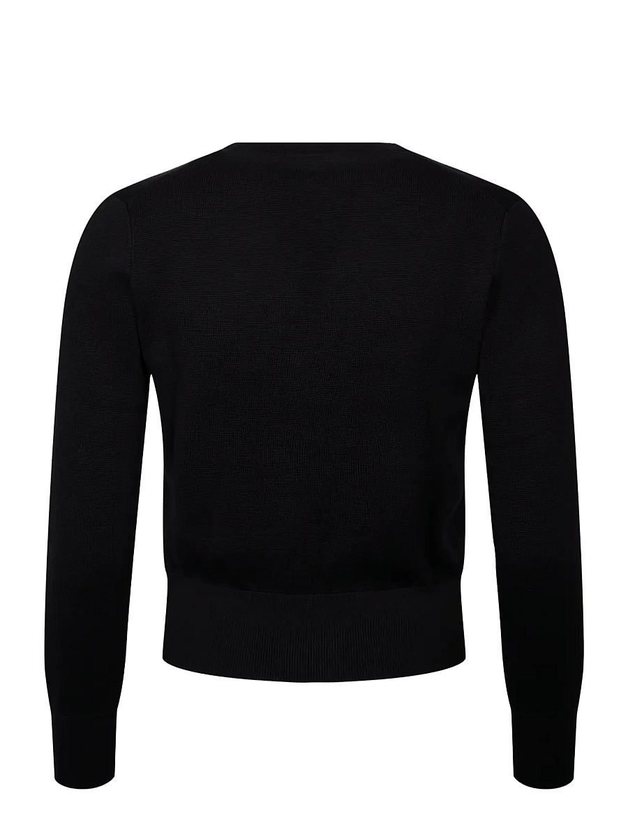AMI - Ami De Coeur Cardigan - strickjacken - black - 1