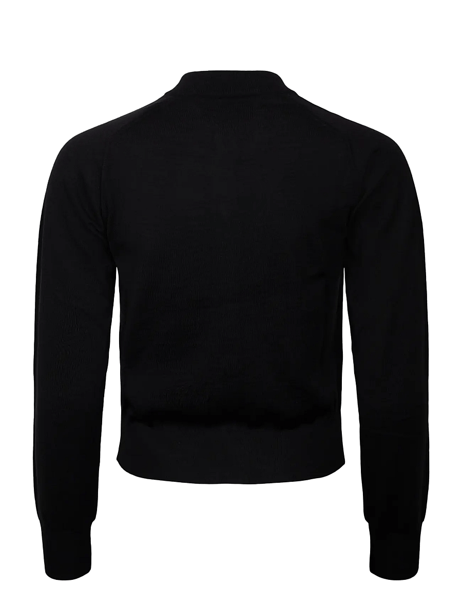 AMI - Ami De Coeur Cardigan - strickjacken - black - 1