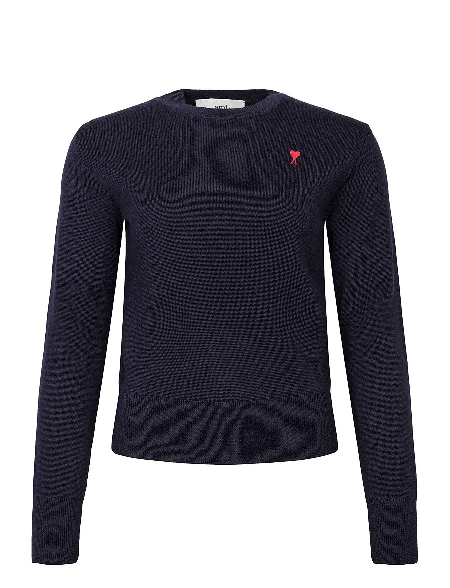 AMI - Ami De Coeur Crewneck - rundhals - black - 0