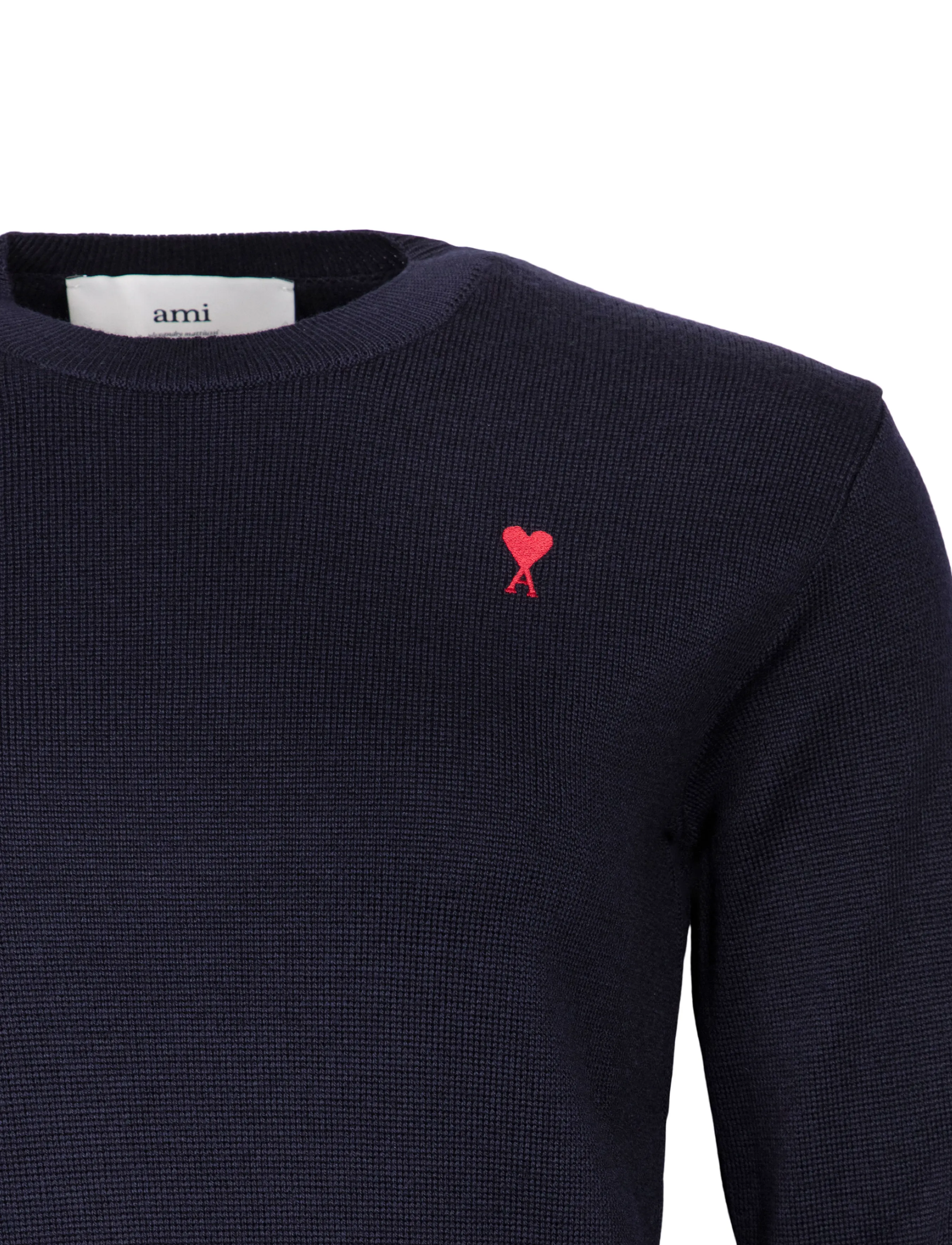 AMI - Ami De Coeur Crewneck - rundhals - black - 2