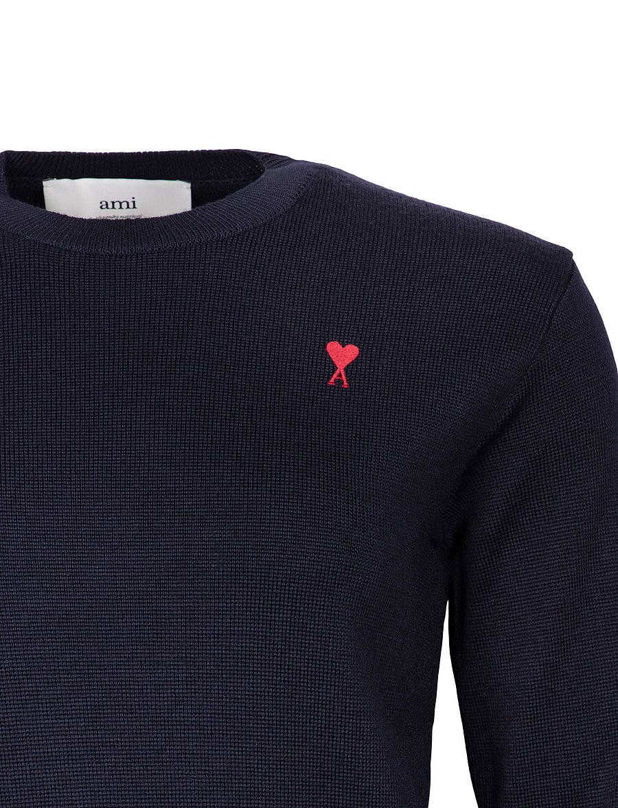 AMI - Ami De Coeur Crewneck - rundhals - black - 2