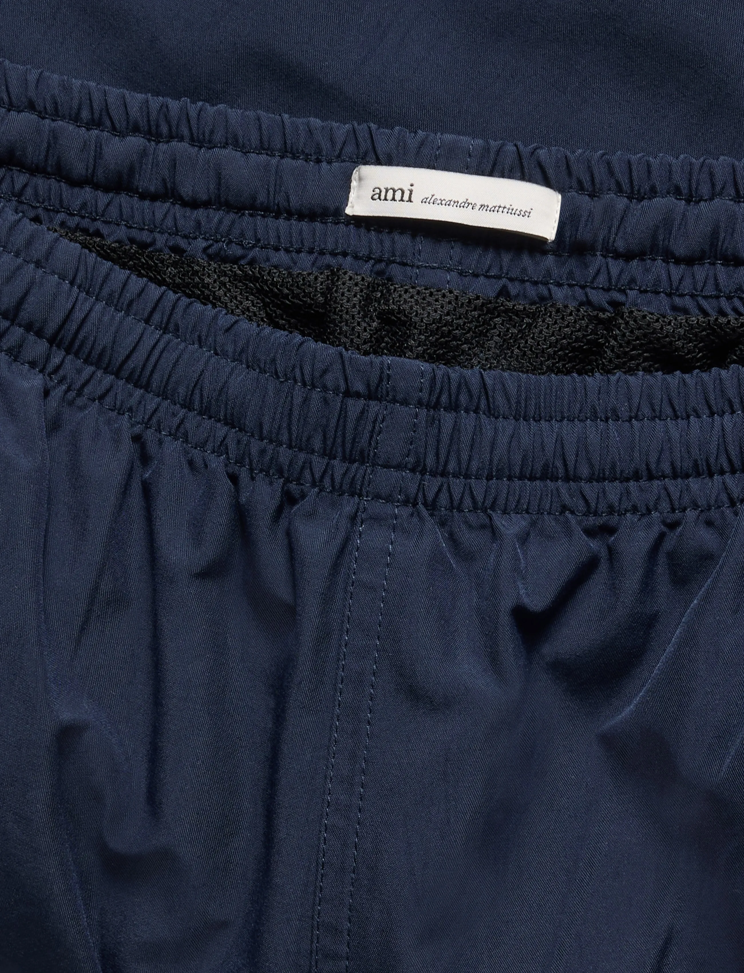AMI - Long Plain Swimshorts - badehose - blue - 2