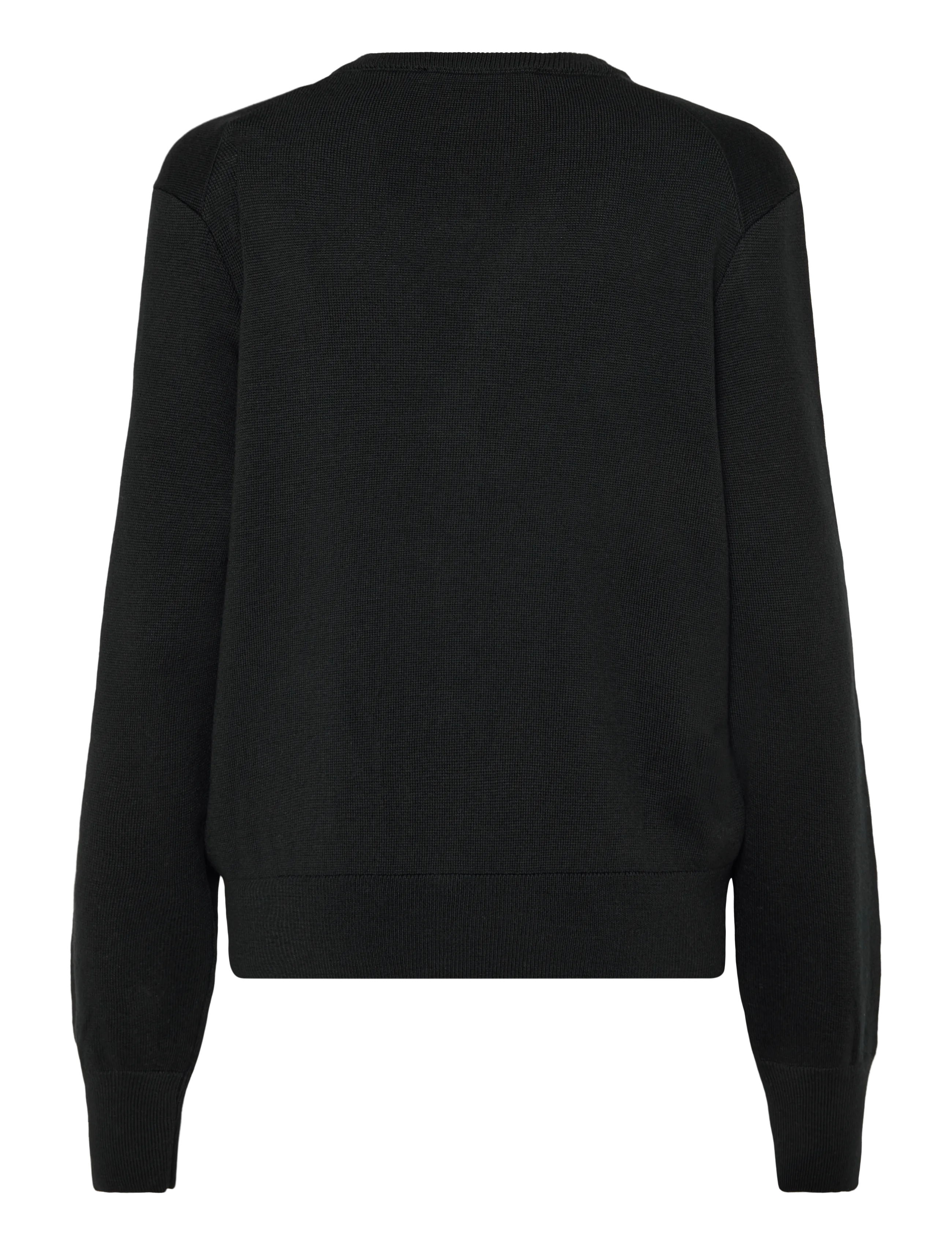 AMI - Ami De Coeur Cardigan - black - 1