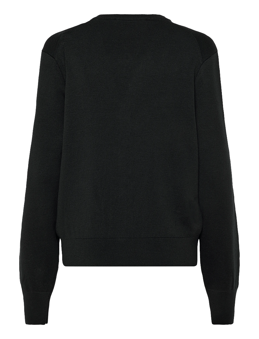 AMI - Ami De Coeur Cardigan - black - 1