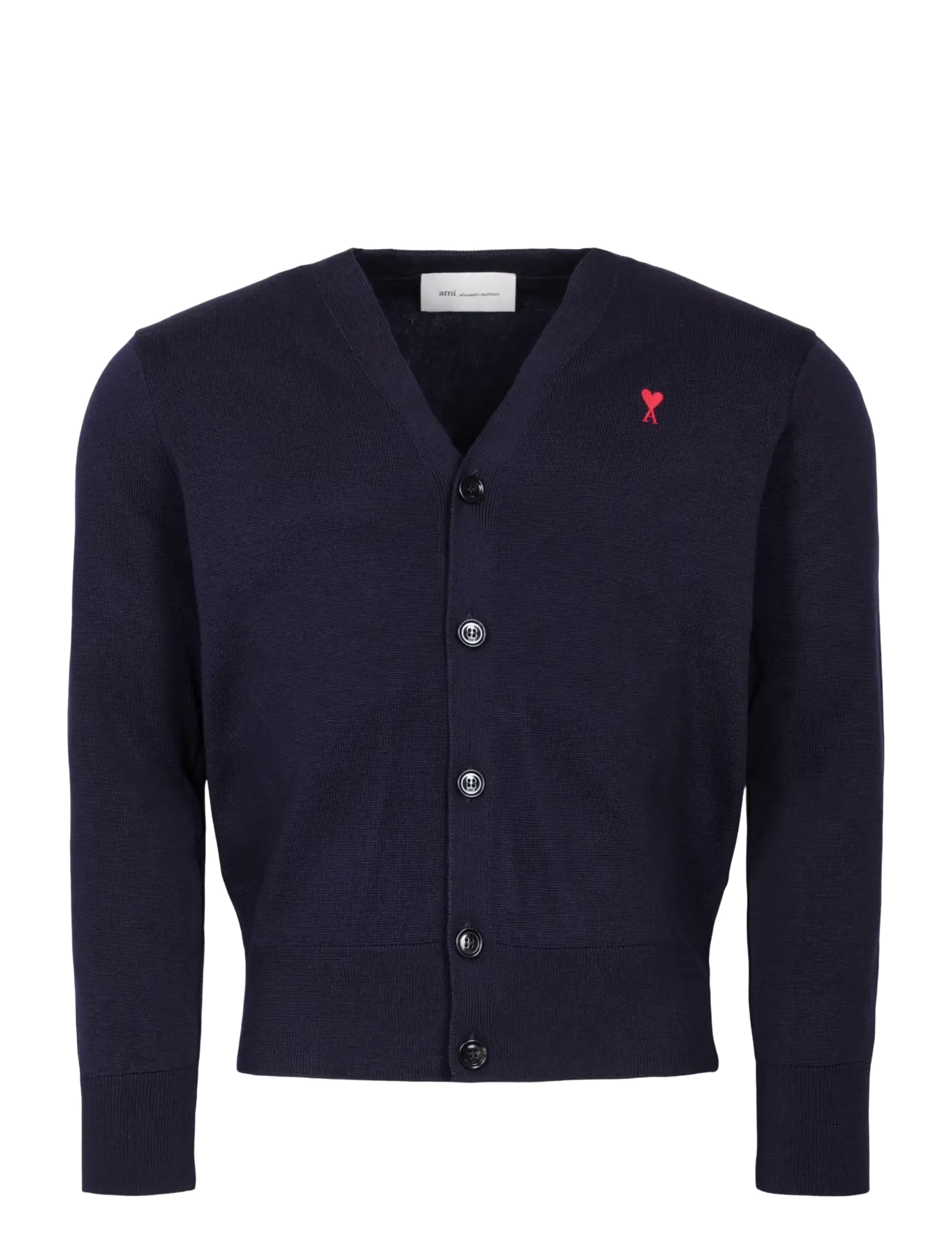 AMI Ami De Coeur Cardigan - Kleding - BLUE / blue