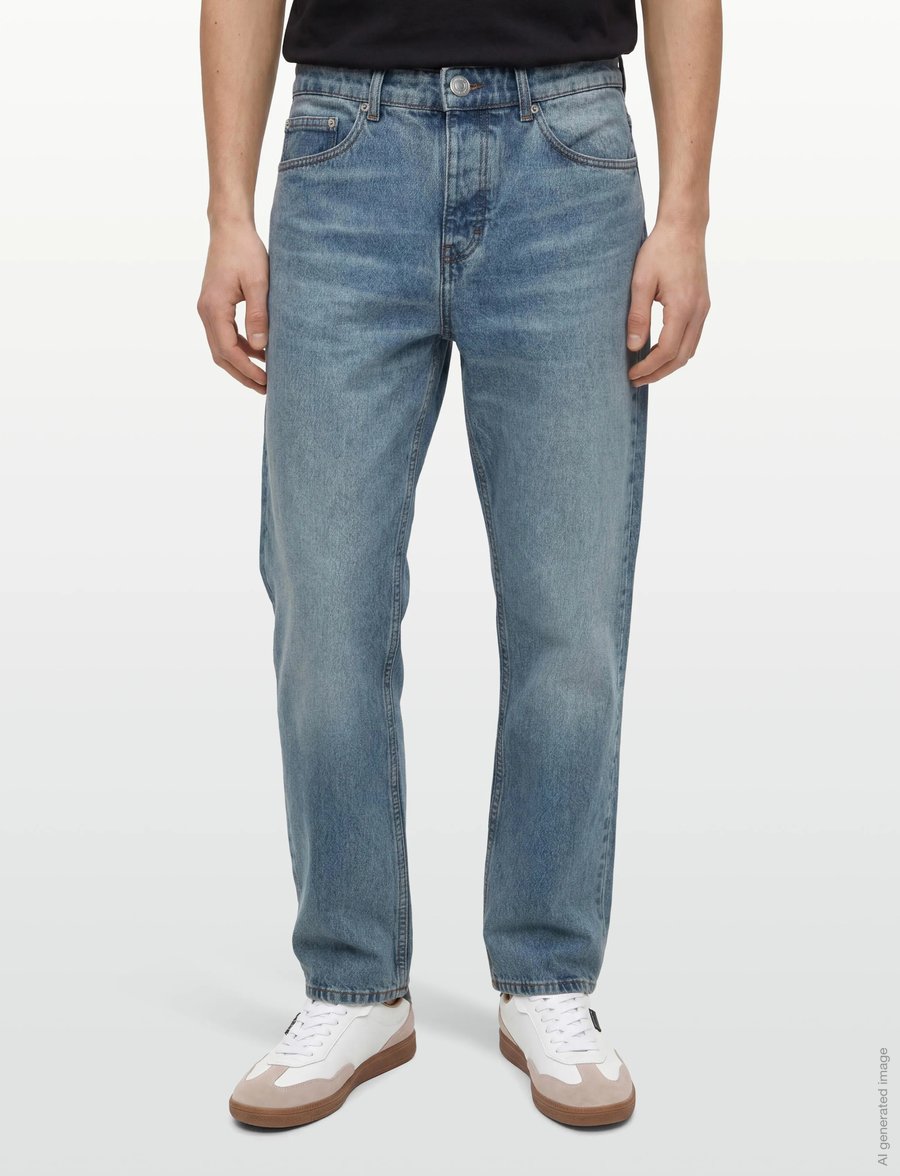 AMI - Classic Fit Jeans - normale jeans - blue - 3