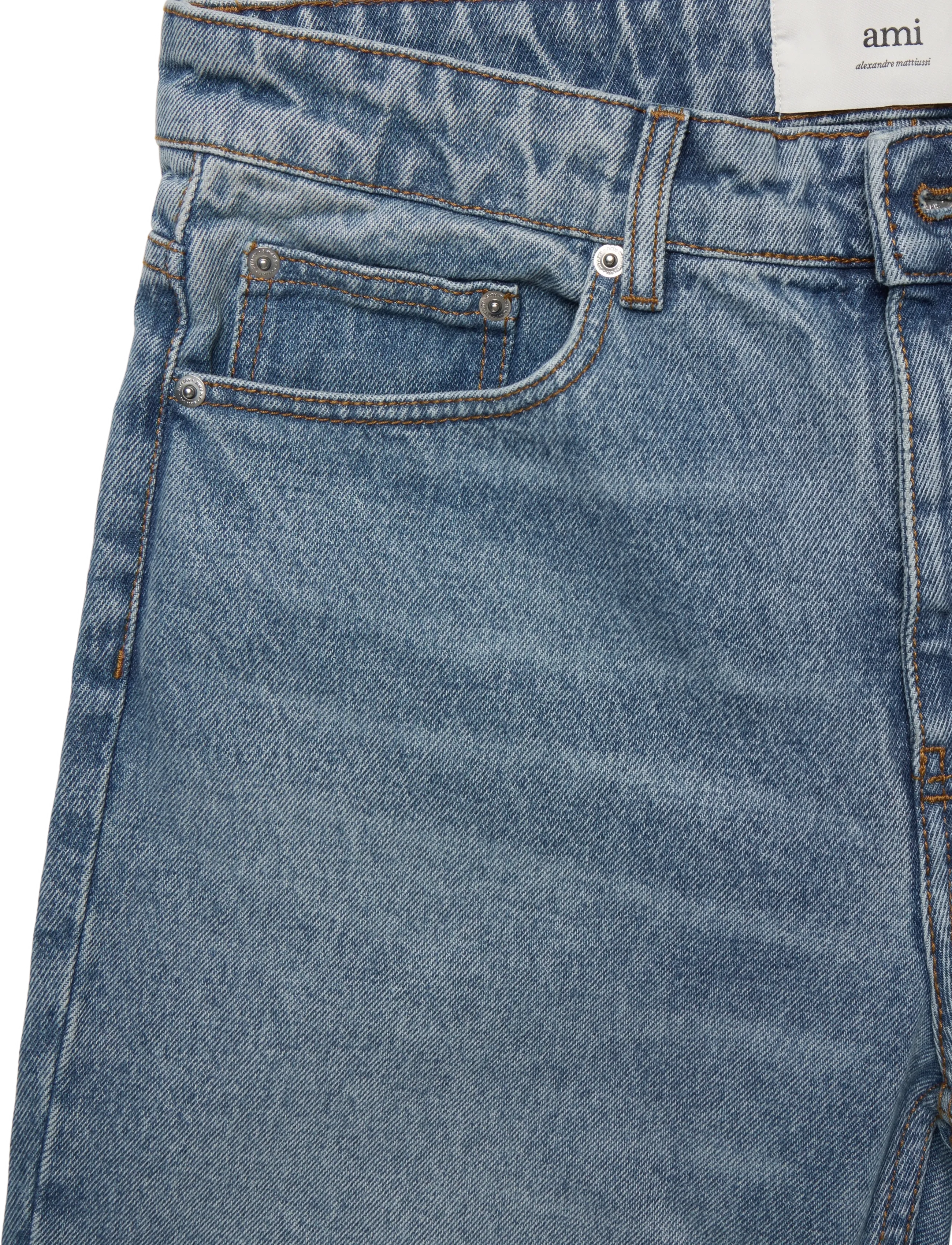 AMI - Classic Fit Jeans - regular jeans - blue - 2