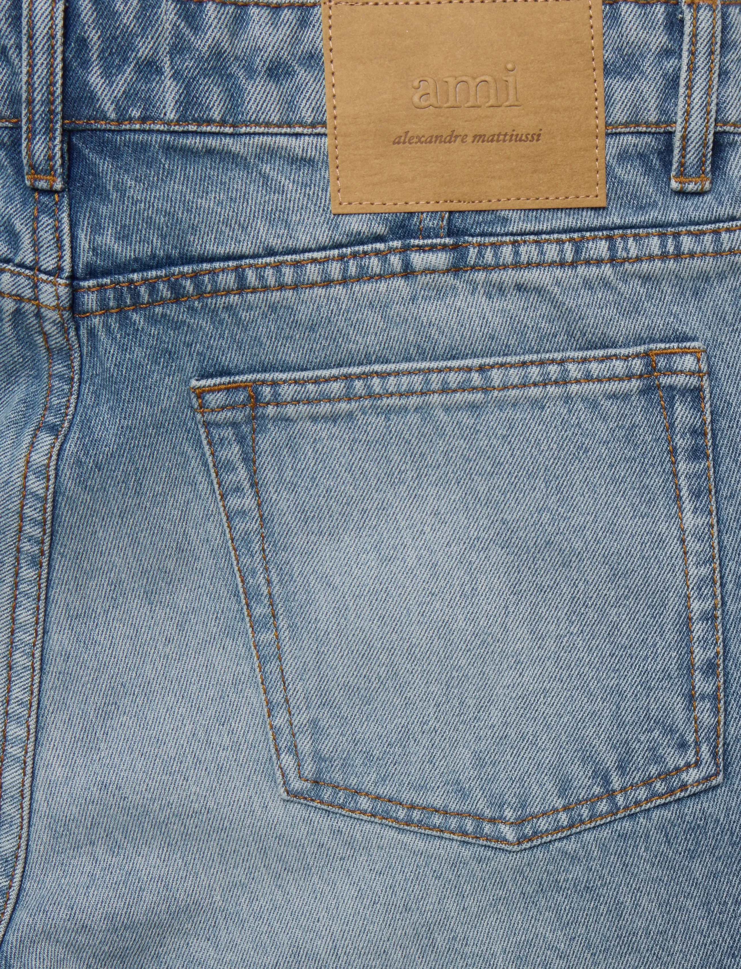 AMI - Classic Fit Jeans - regular jeans - blue - 4