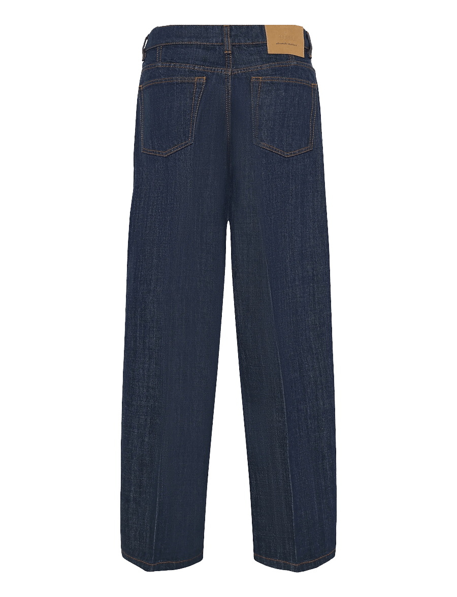 AMI - Baloon Fit Jeans - alt laienevad teksad - blue - 1