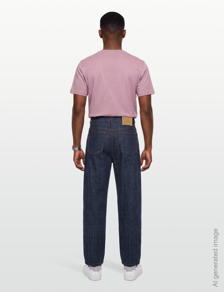 AMI - Baloon Fit Jeans - weite jeans - blue - 4