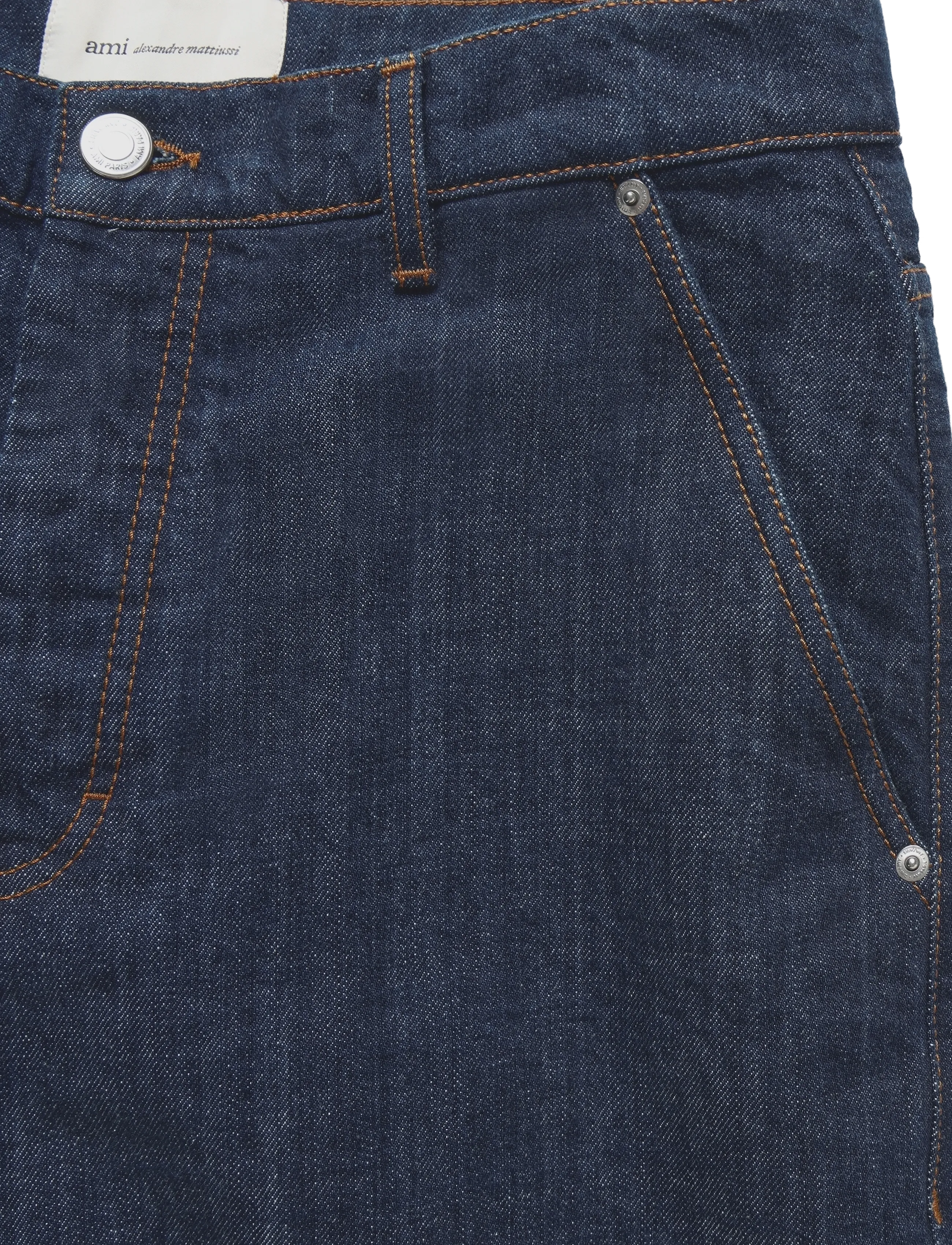 AMI - Baloon Fit Jeans - alt laienevad teksad - blue - 2