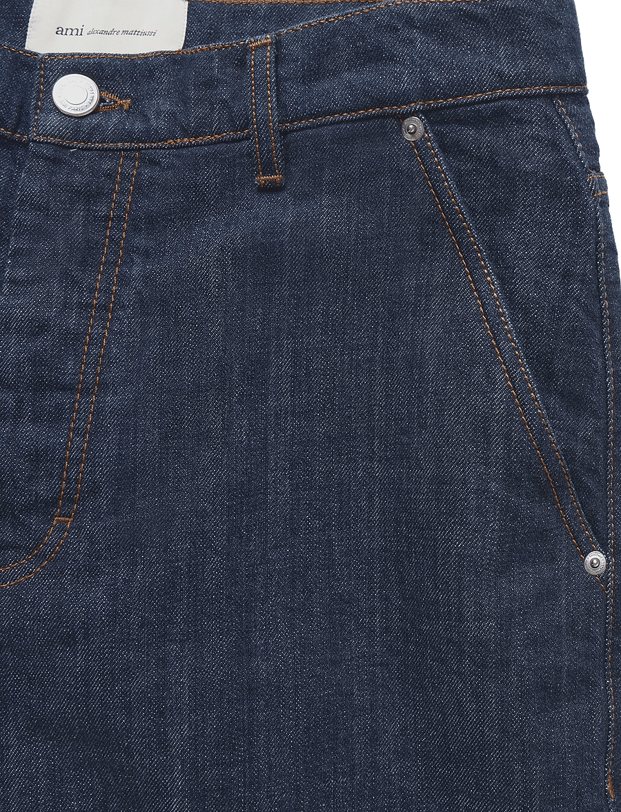 AMI - Baloon Fit Jeans - alt laienevad teksad - blue - 2