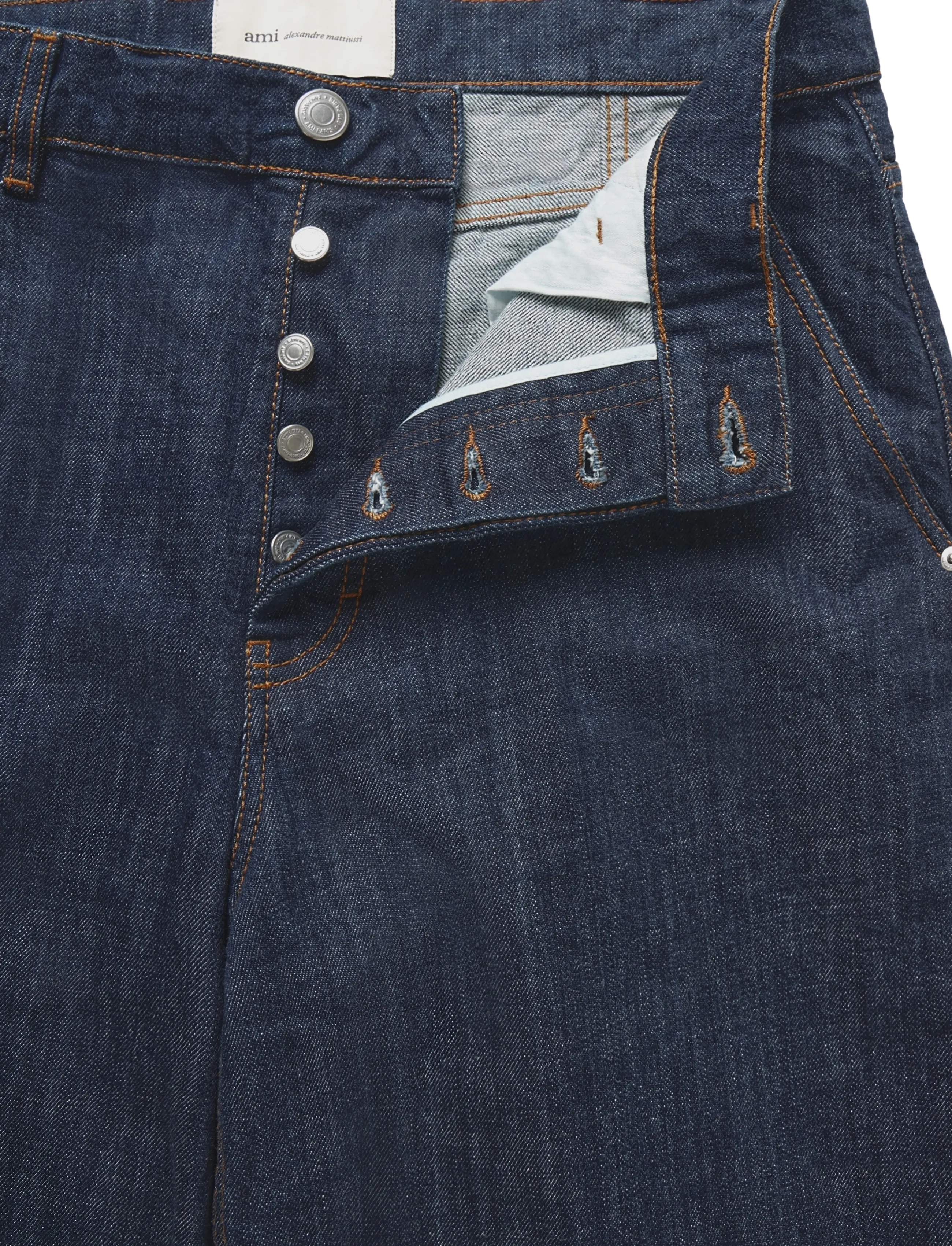 AMI - Baloon Fit Jeans - alt laienevad teksad - blue - 3