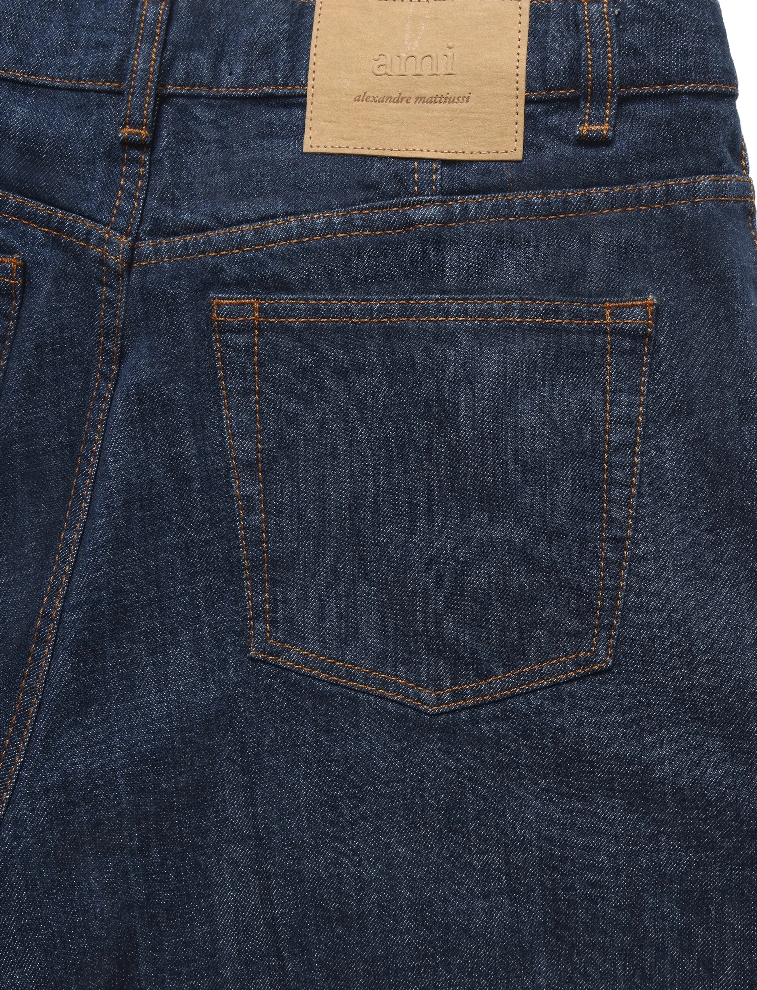 AMI - Baloon Fit Jeans - alt laienevad teksad - blue - 4