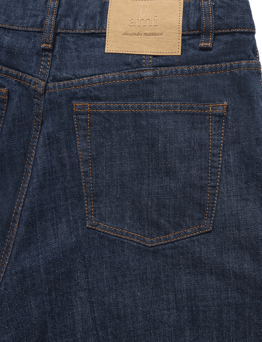 AMI - Baloon Fit Jeans - alt laienevad teksad - blue - 4