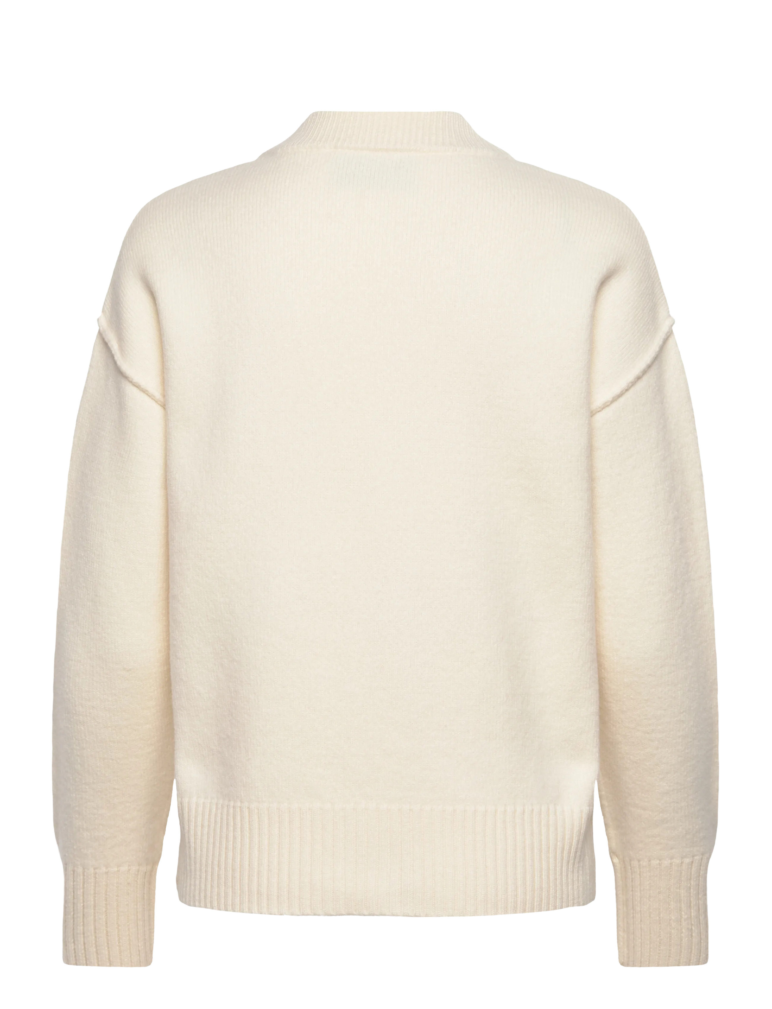 AMI - Ami De Coeur Cardigan - cardigans - white - 1