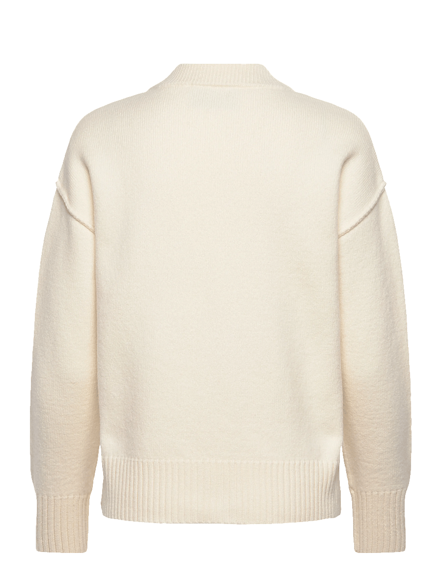 AMI - Ami De Coeur Cardigan - cardigans - white - 2