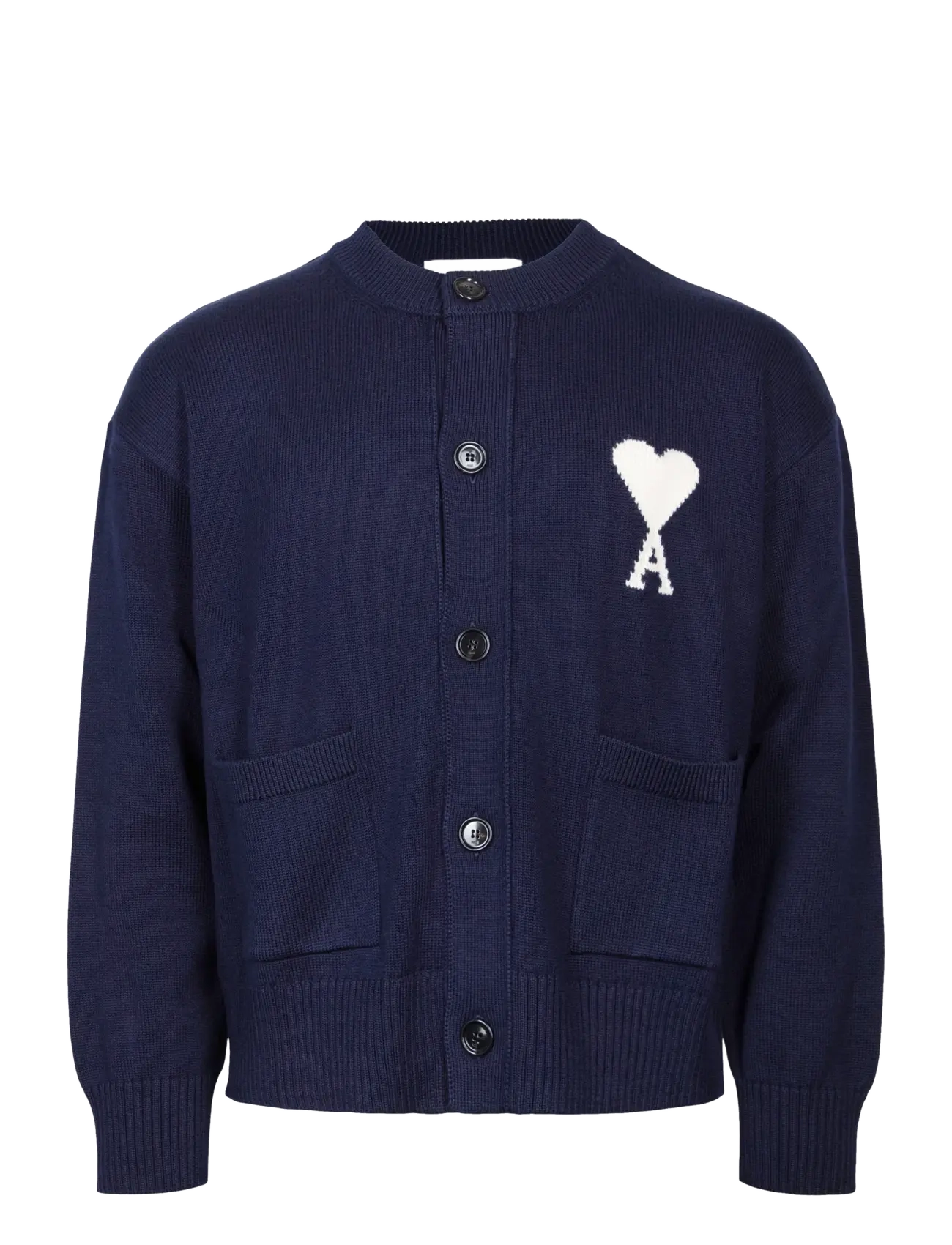AMI Ami De Coeur Cardigan - Strickjacken - BLUE / navy