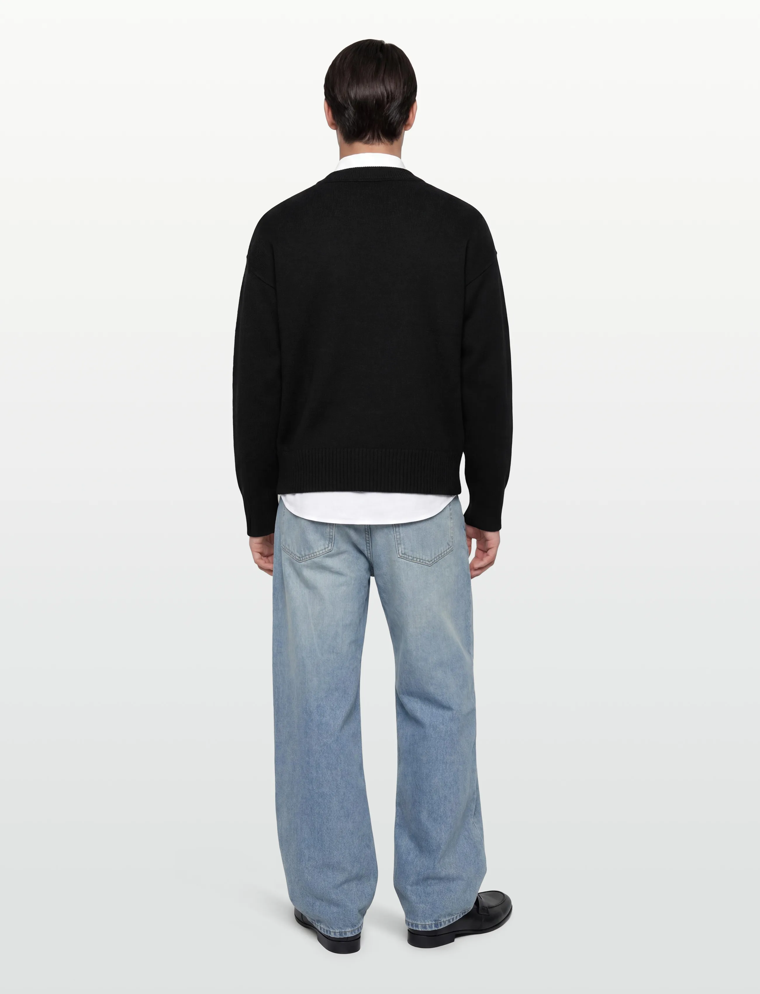AMI - Ami De Coeur Sweatshirt - rundhals - black - 4