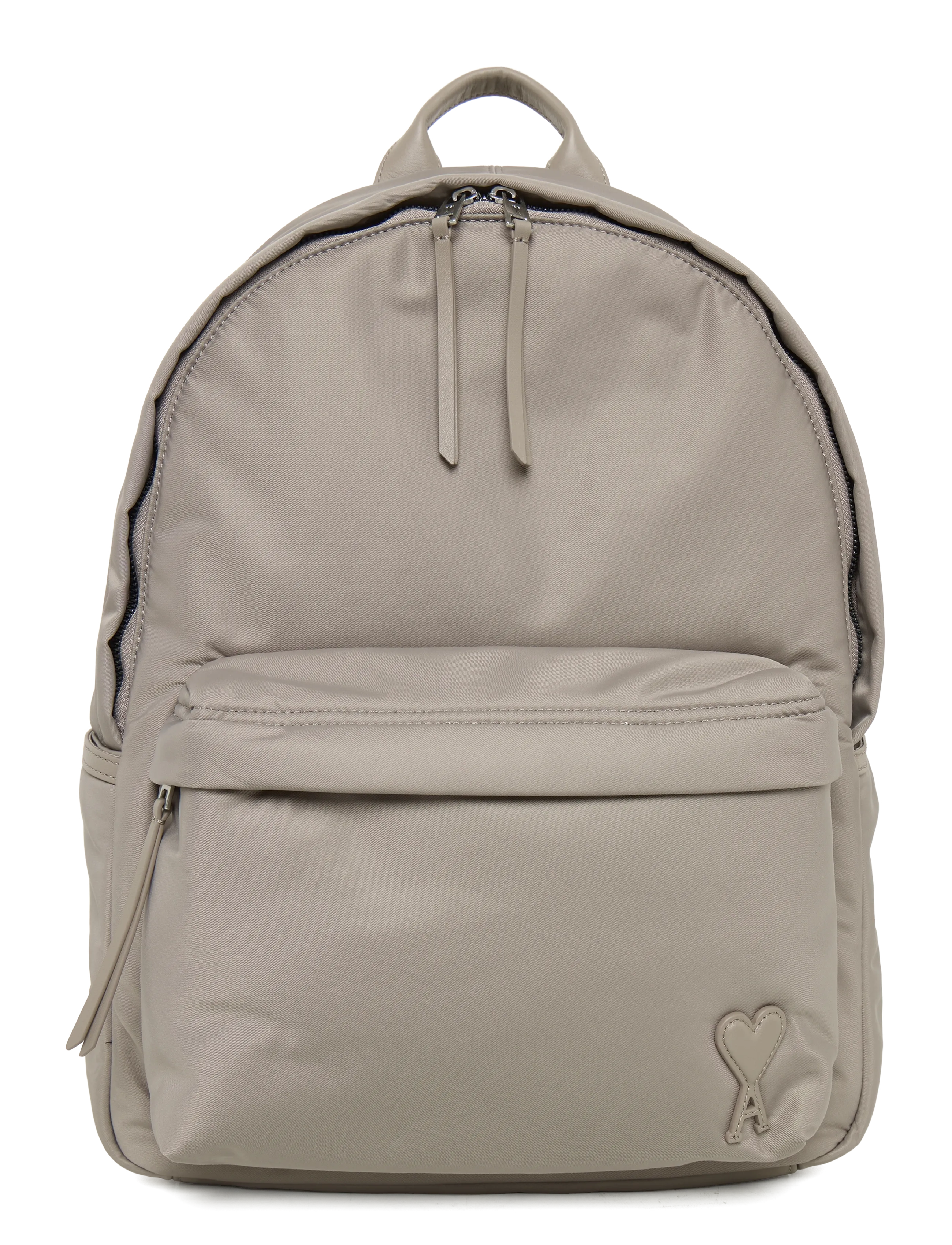 AMI Marcel Backpack, One Size, Beige, Backpacks > Casual Backpacks, Herre