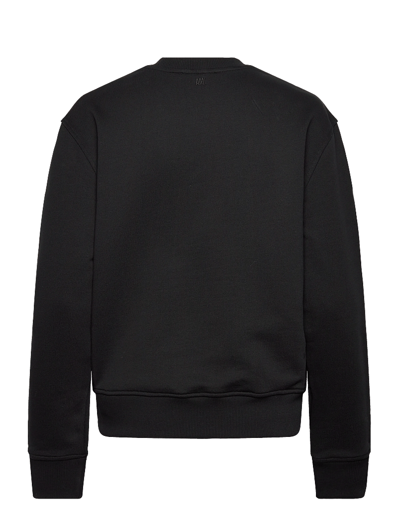 AMI - RED AMI DE COEUR SWEATSHIRT - dressipluusid ja kapuutsiga dressipluusid - 001 : noir - 1