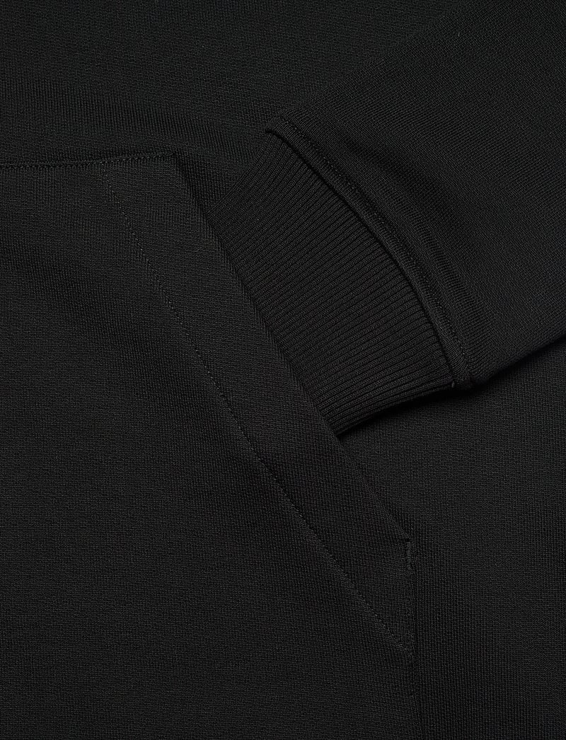 AMI - RED AMI DE COEUR ZIPPED HOODIE - vesten - 001 : noir - 3