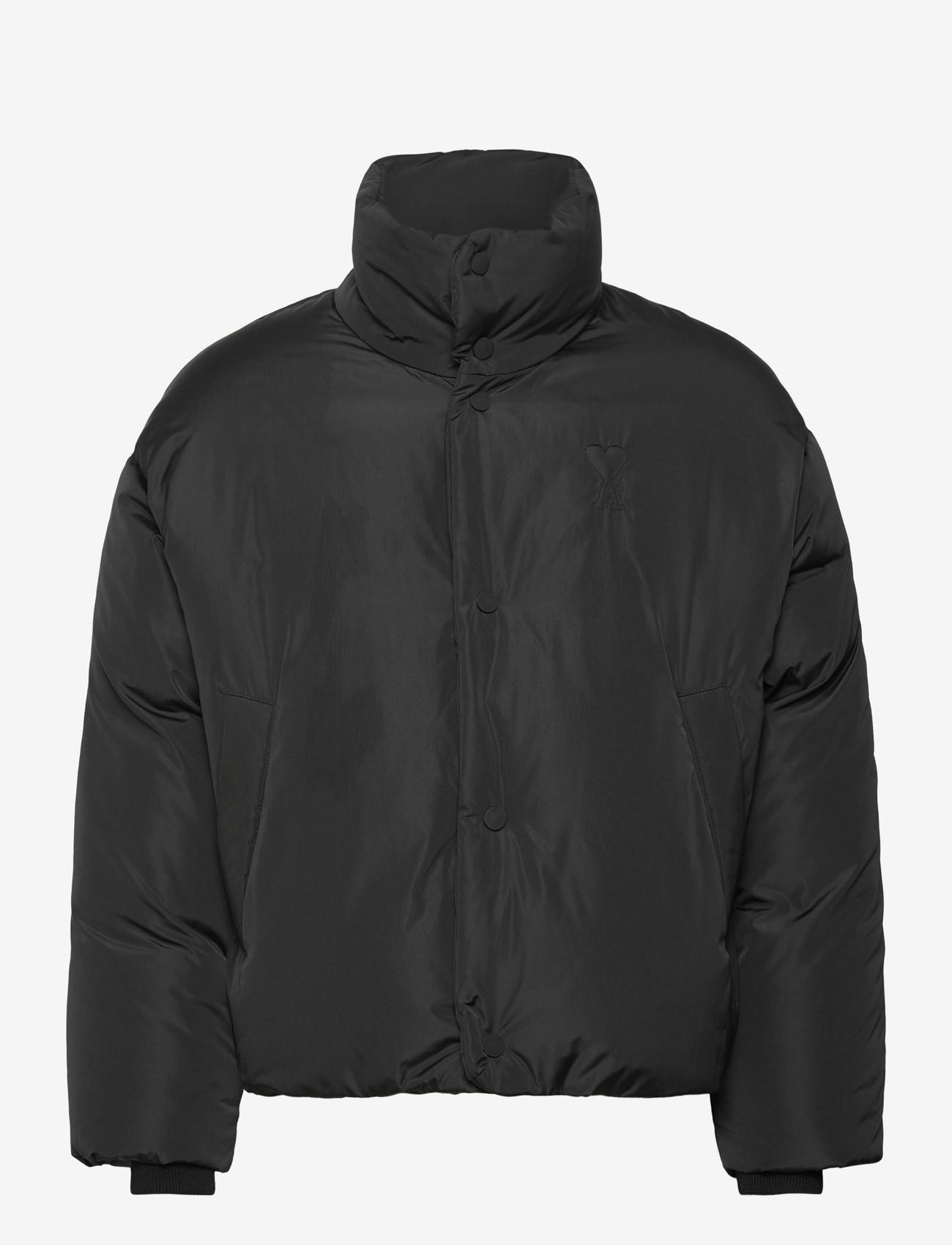 AMI - AMI DE COEUR DOWN JACKET - padded jackets - 001 : noir - 0