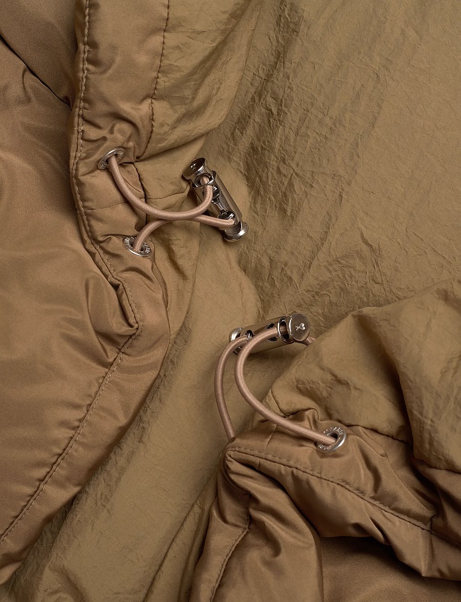 AMI - AMI DE COEUR DOWN JACKET - daunenjacken - 298 : bronze - 4