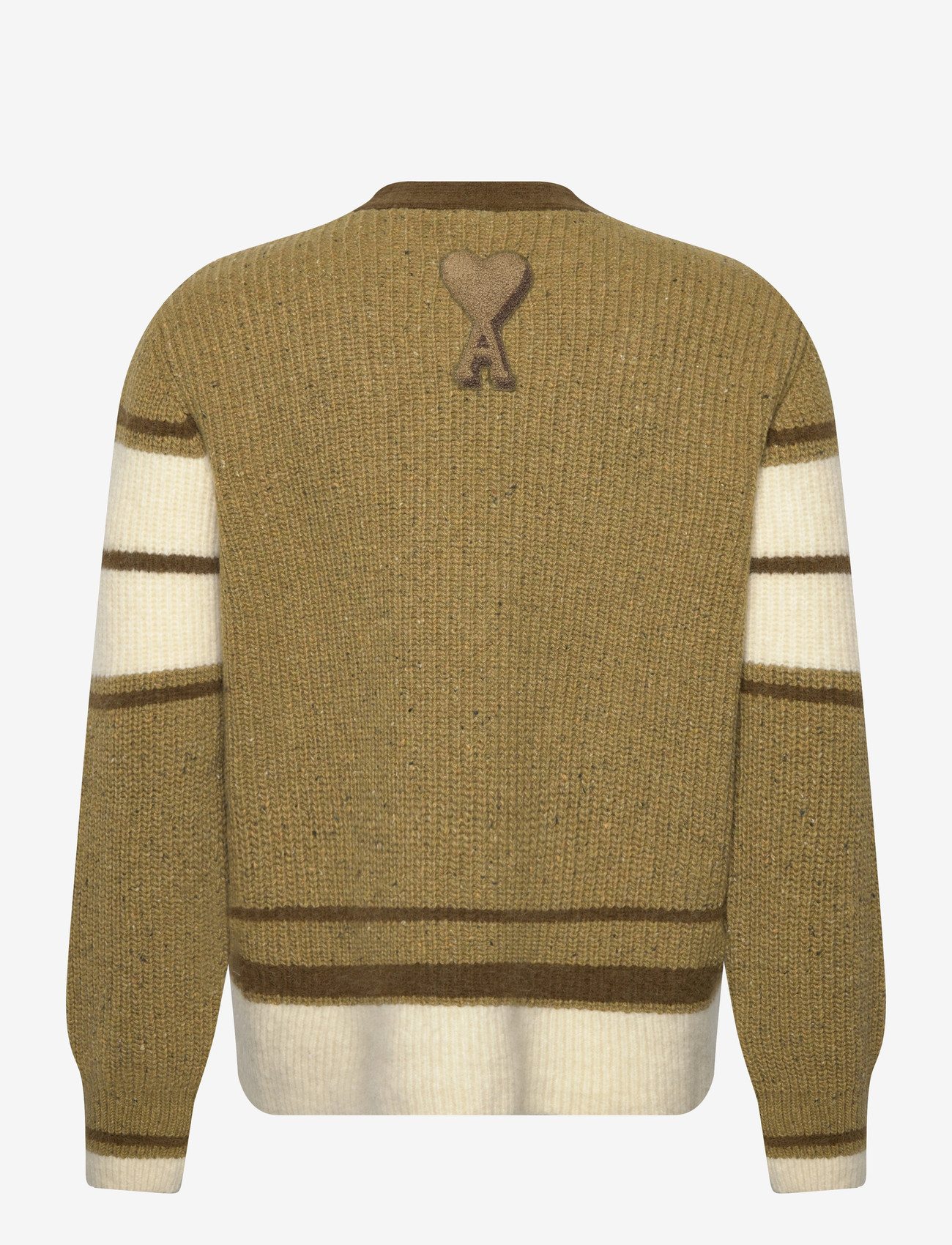 AMI - COLLEGE CARDIGAN - koftor - 374 : vert lichen - 1