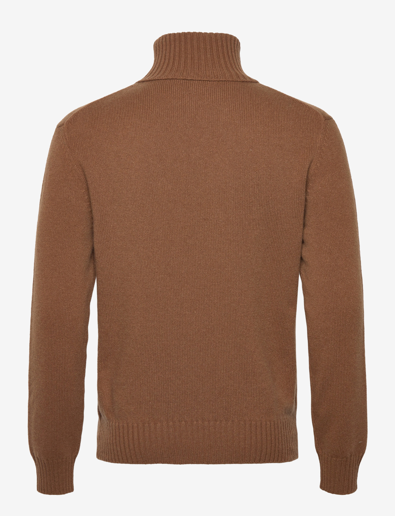 AMI - AMI DE COEUR TURTLE NECK SWEATER - rullekraver - 216 : noisette - 1