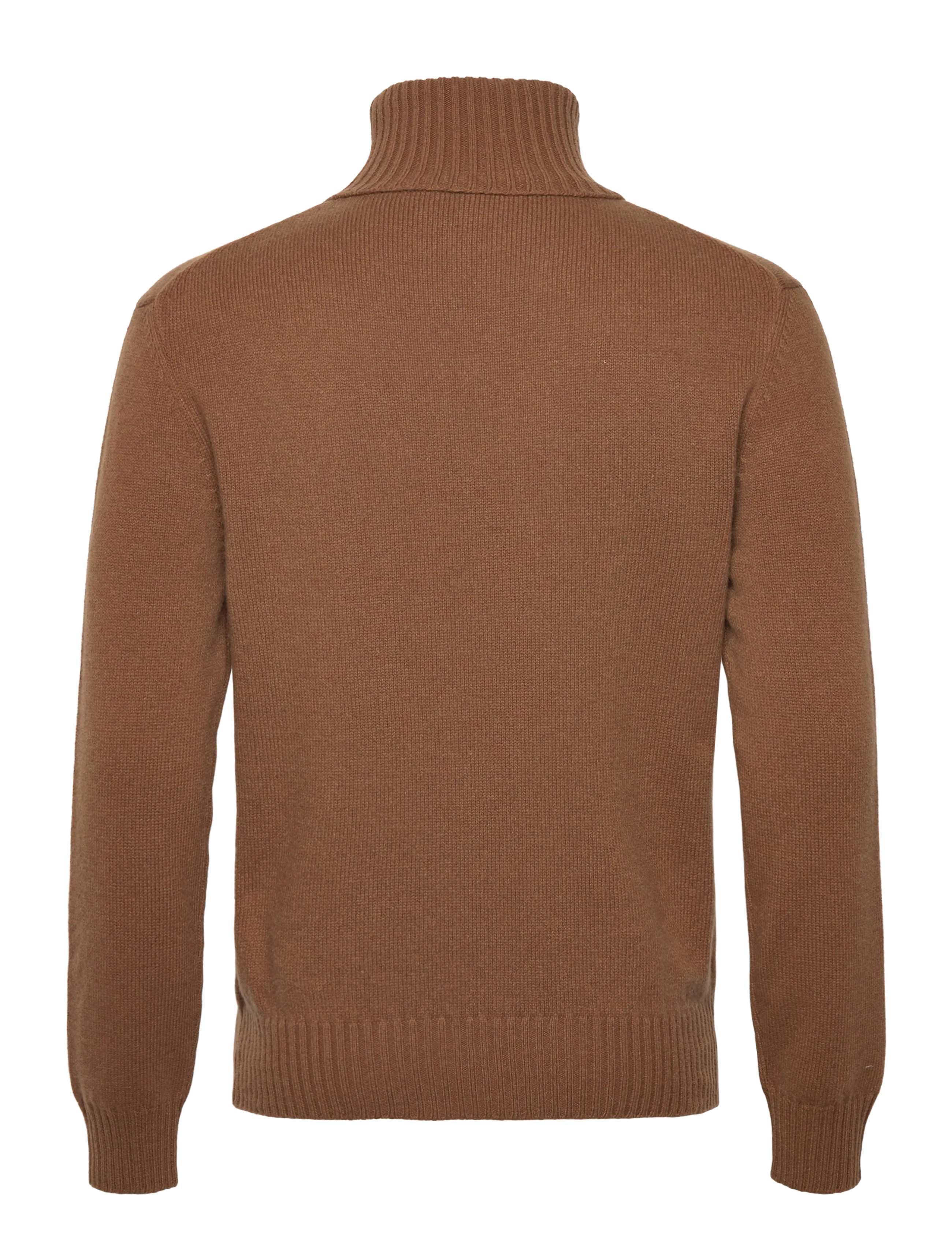 AMI - AMI DE COEUR TURTLE NECK SWEATER - rollkragen - 216 : noisette - 1