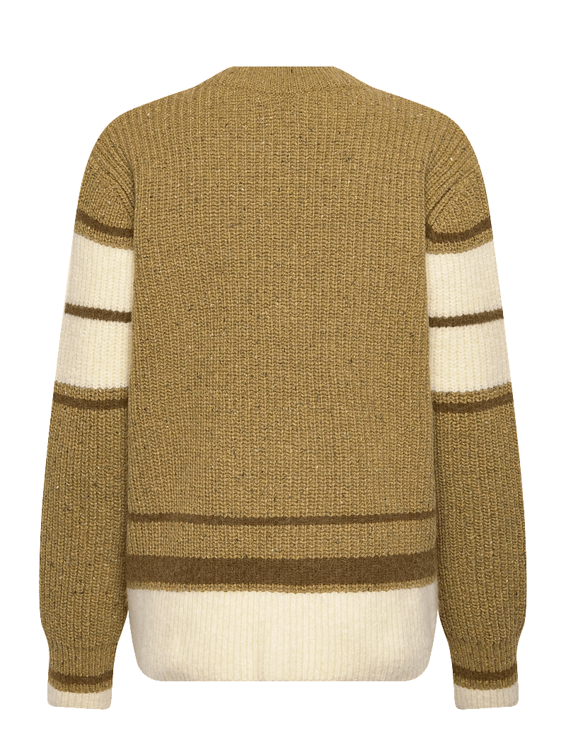 AMI - COLLEGE SWEATER - trøjer - 374 : vert lichen - 1