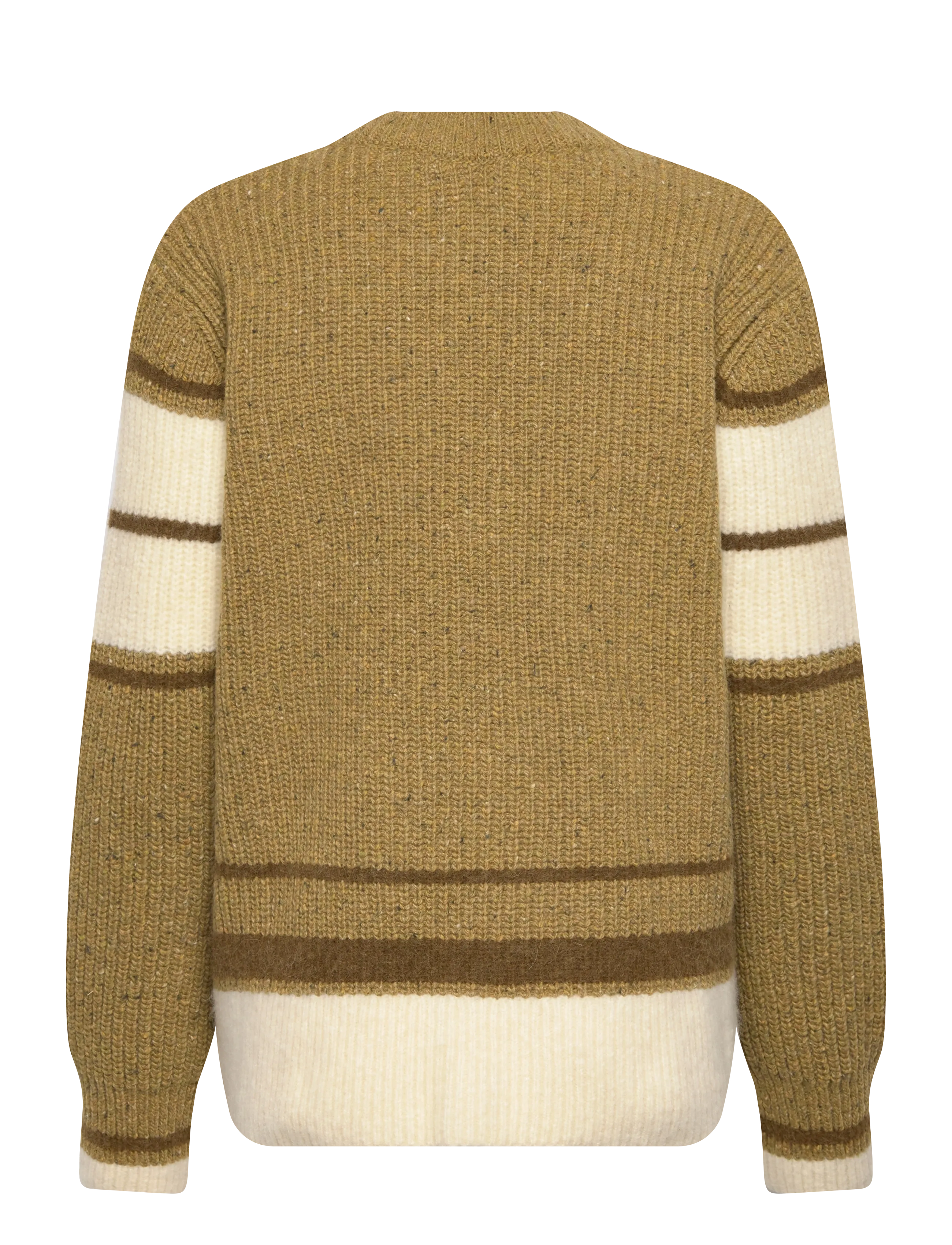 AMI - COLLEGE SWEATER - pullover - 374 : vert lichen - 1