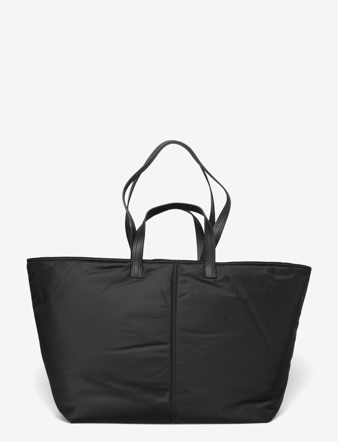 AMI - MARCEL SHOPPING BAG - tote-stiilis kotid - 001 : noir - 1