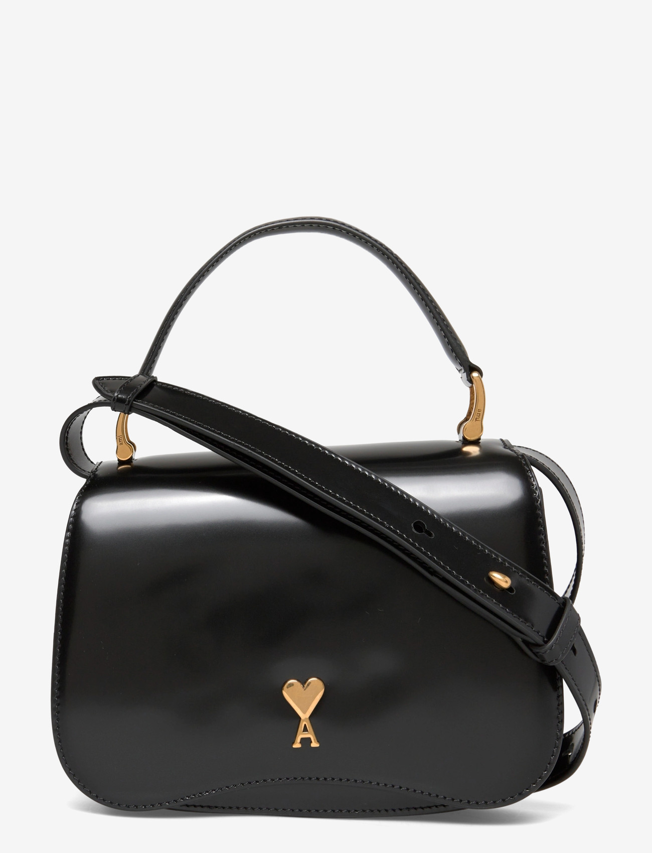 AMI - TOP HANDLE PARIS PARIS BAG - speciella tillfällen - 001 : noir - 0